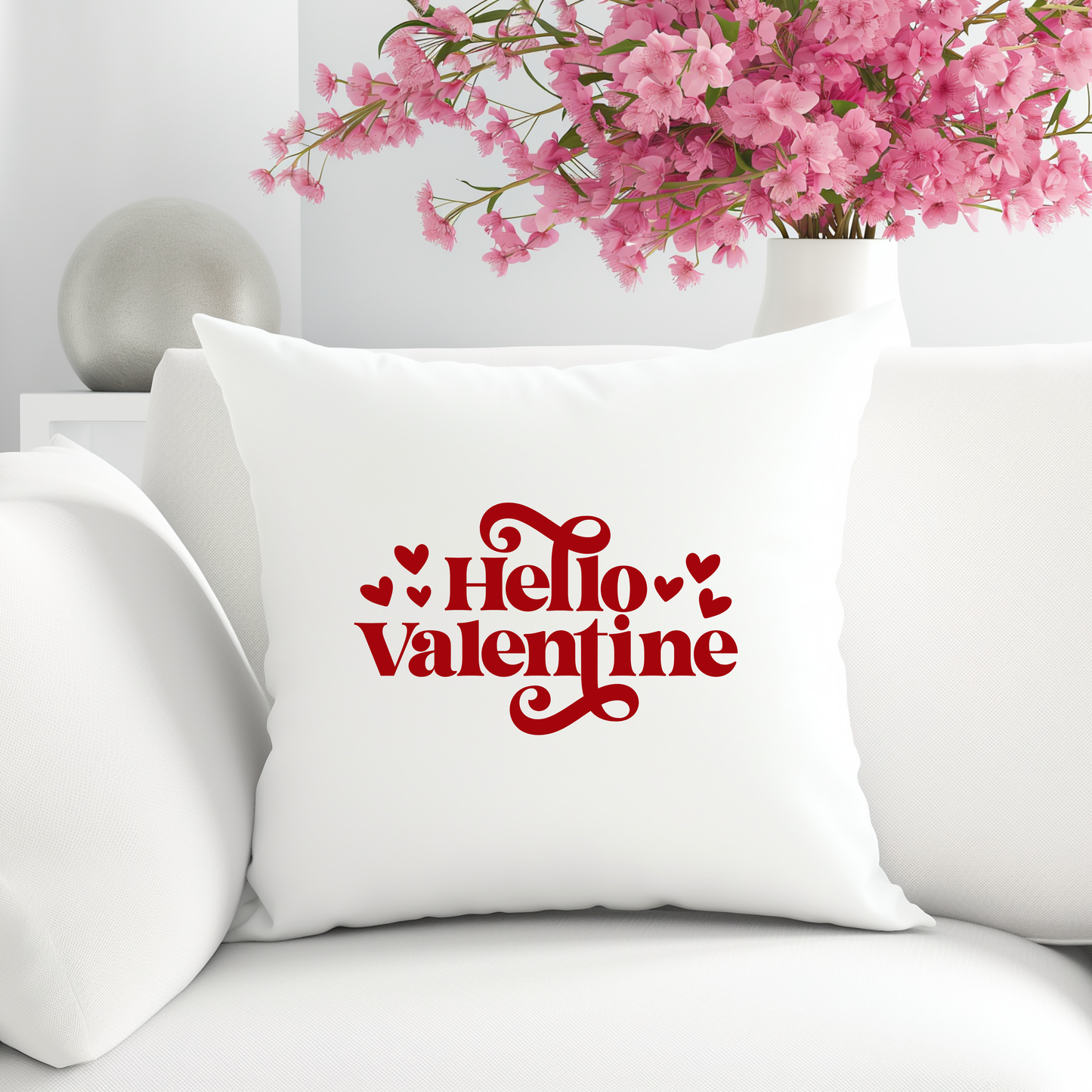 Hello Valentine Kissenhülle