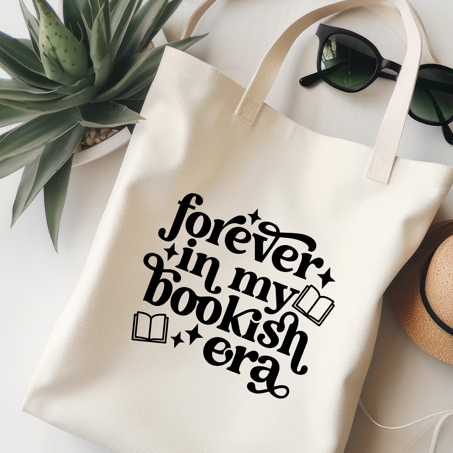 Forever In My Bookish Era Jutebeutel