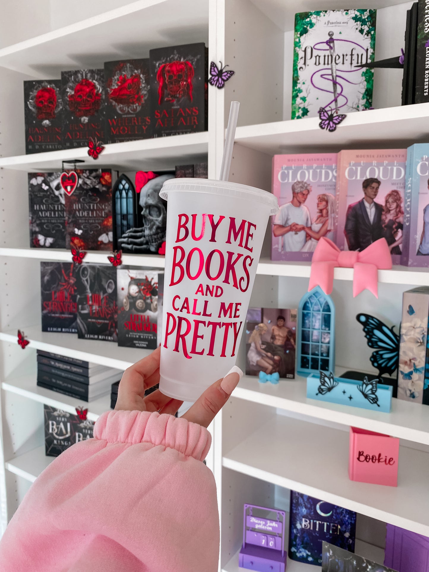 Buy Me Books And Call Me Pretty Trinkbecher