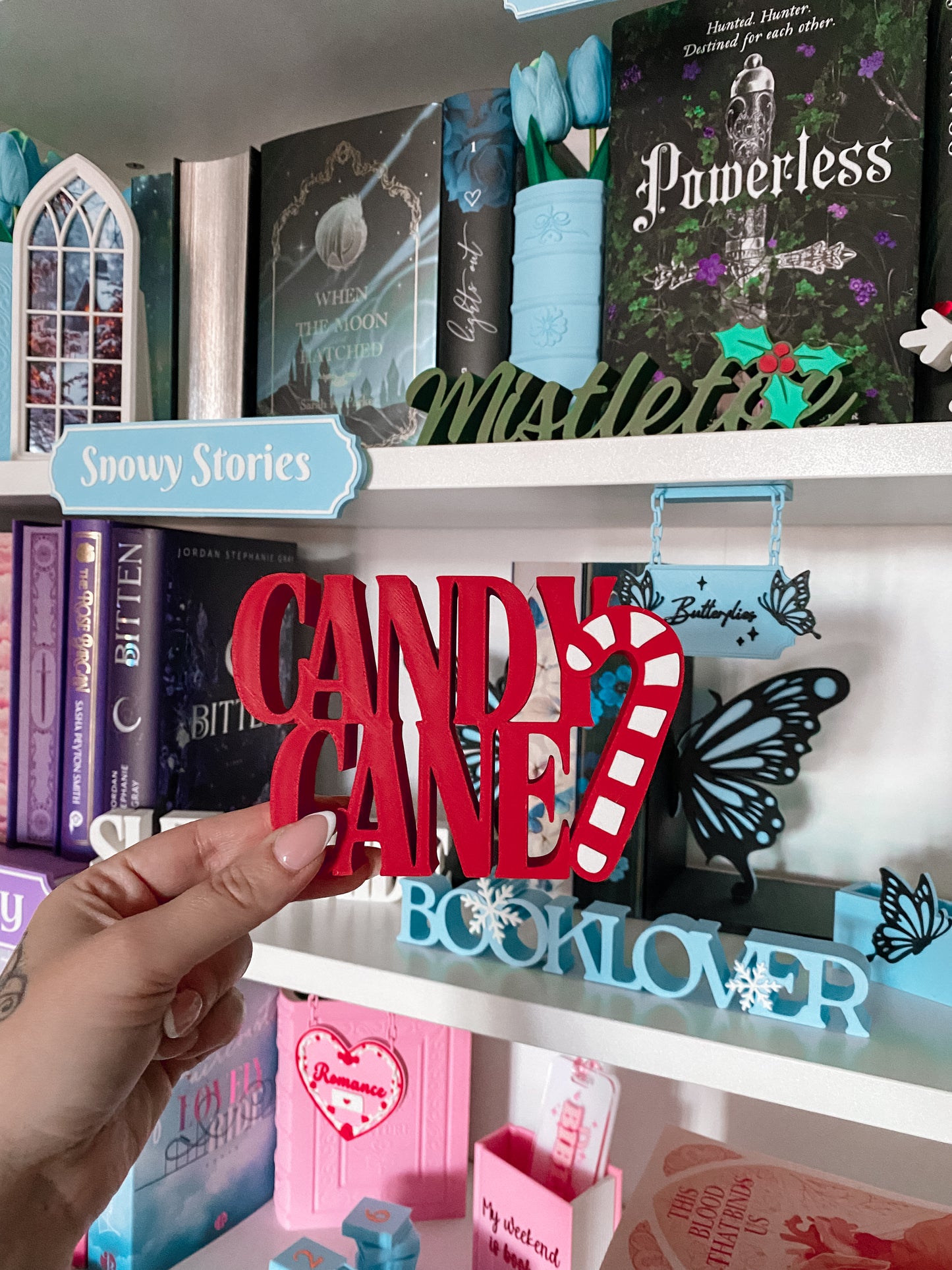 Candy Cane Schriftaufsteller