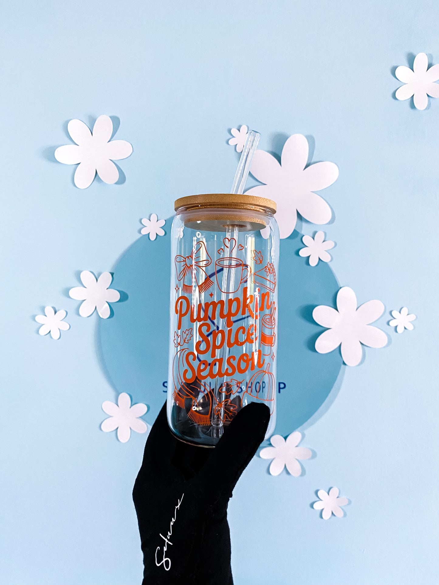 Pumpkin Spice Season Trinkglas - BUCHBOX SPECIAL