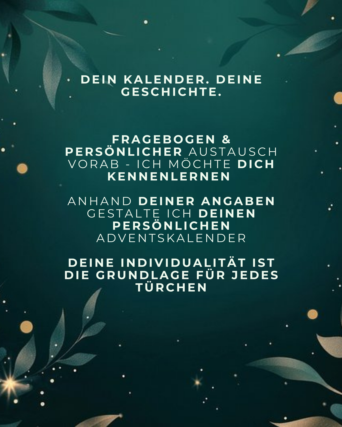 VORBESTELLUNG Deluxe Adventskalender 2025 - Anzahlung