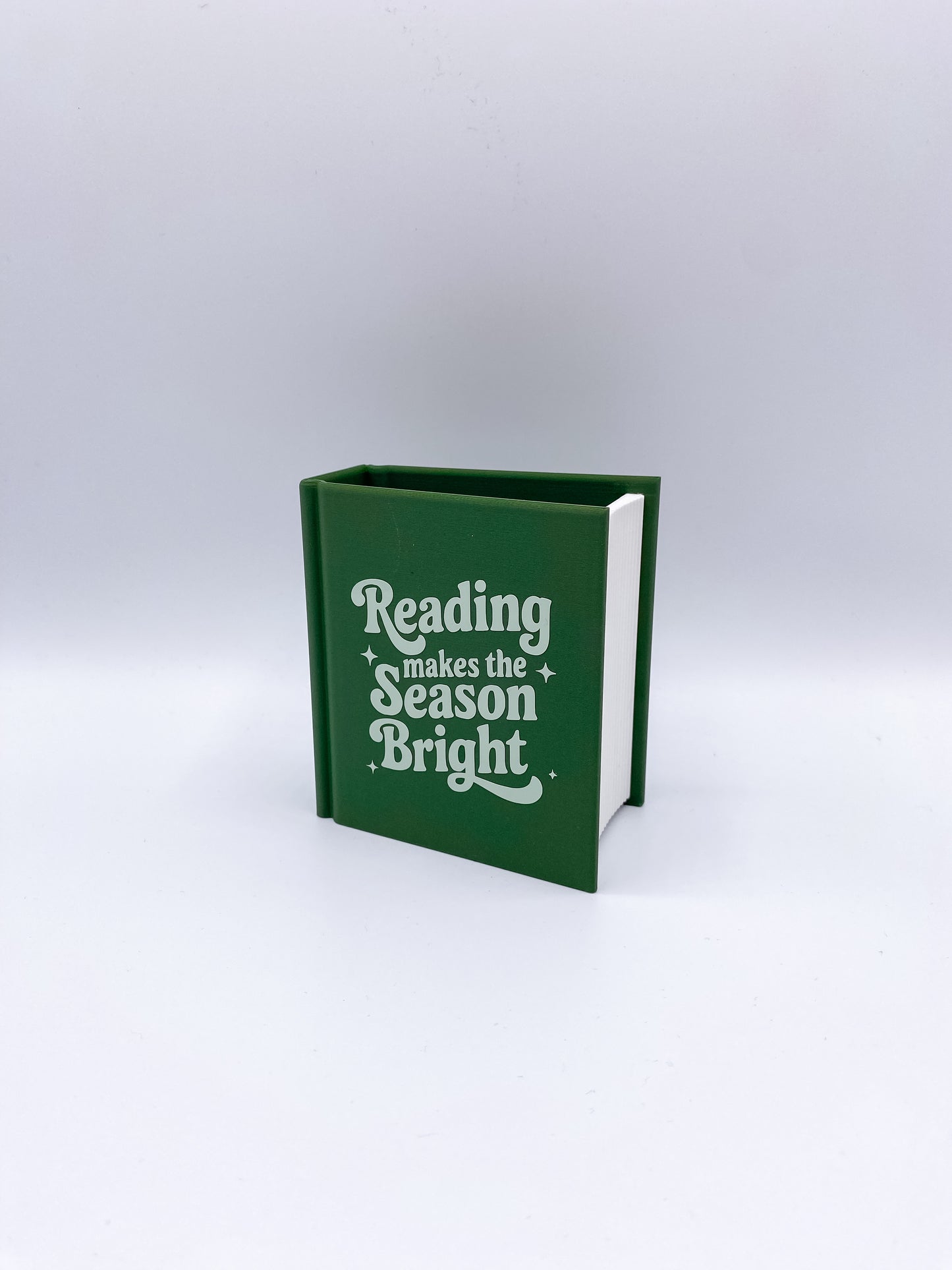 „Reading Makes The Season Bright“ Lesezeichenhalter