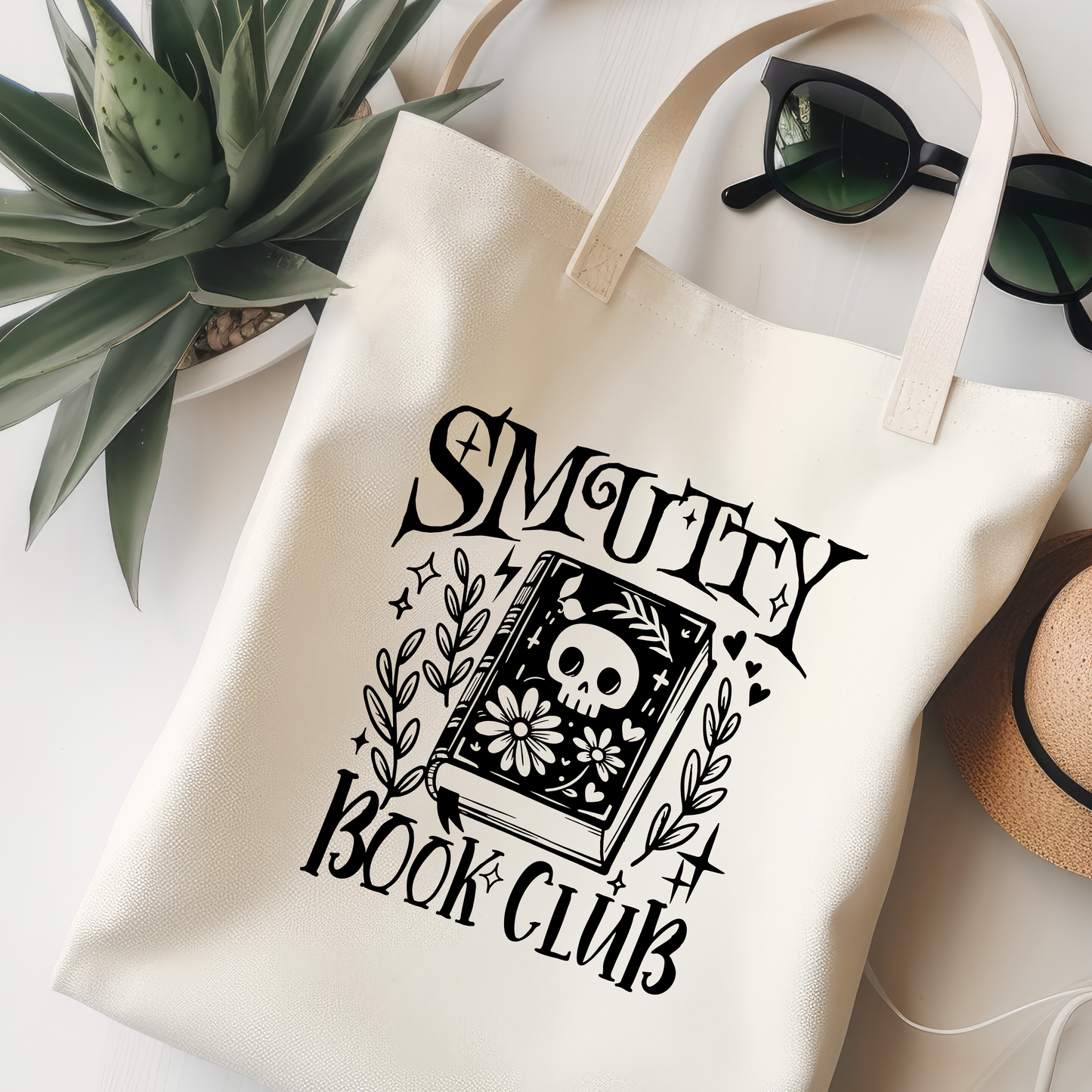 Smutty Book Club Jutebeutel