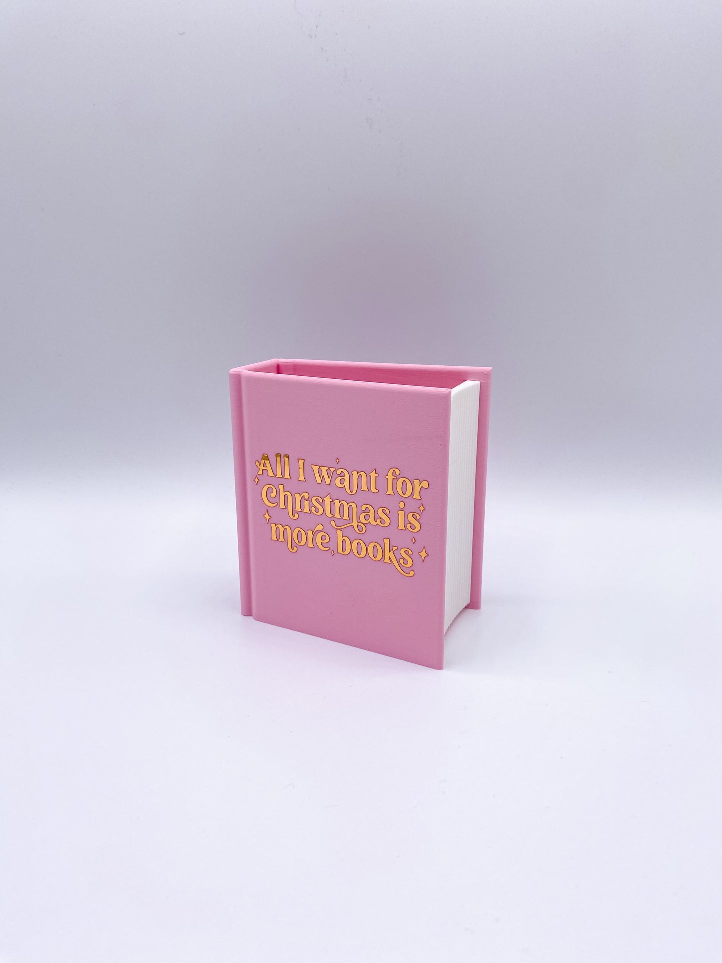 „All I Want For Christmas Is Books“ Lesezeichenhalter