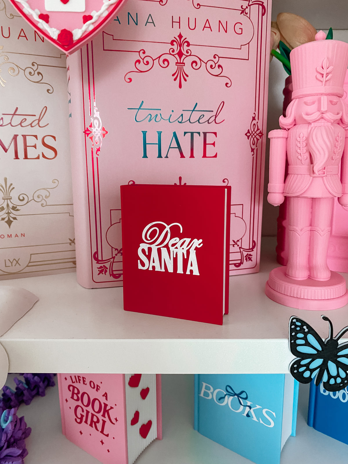 Deko-Buch MINI “Dear Santa”