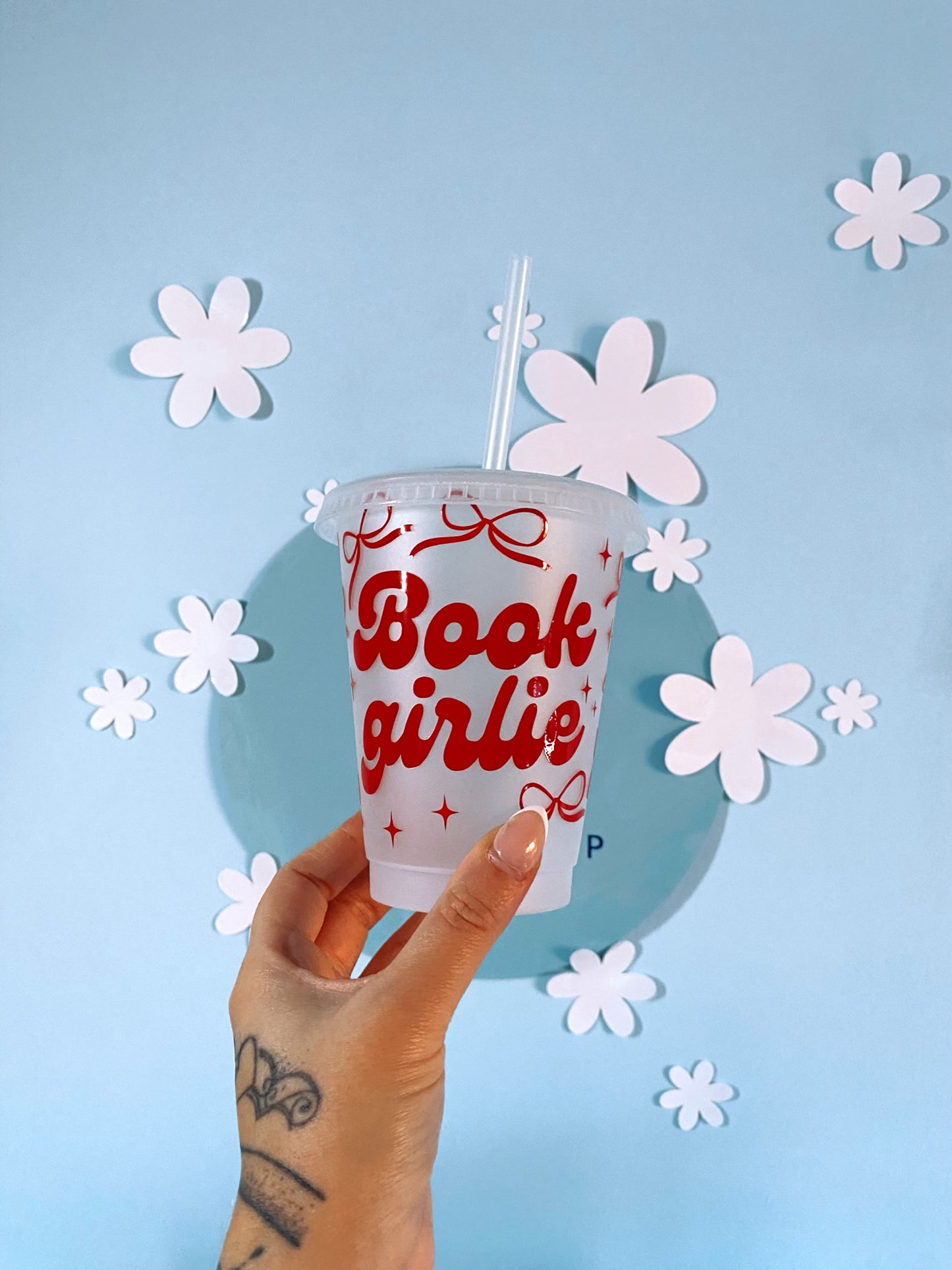 Book Girlie Trinkbecher BW