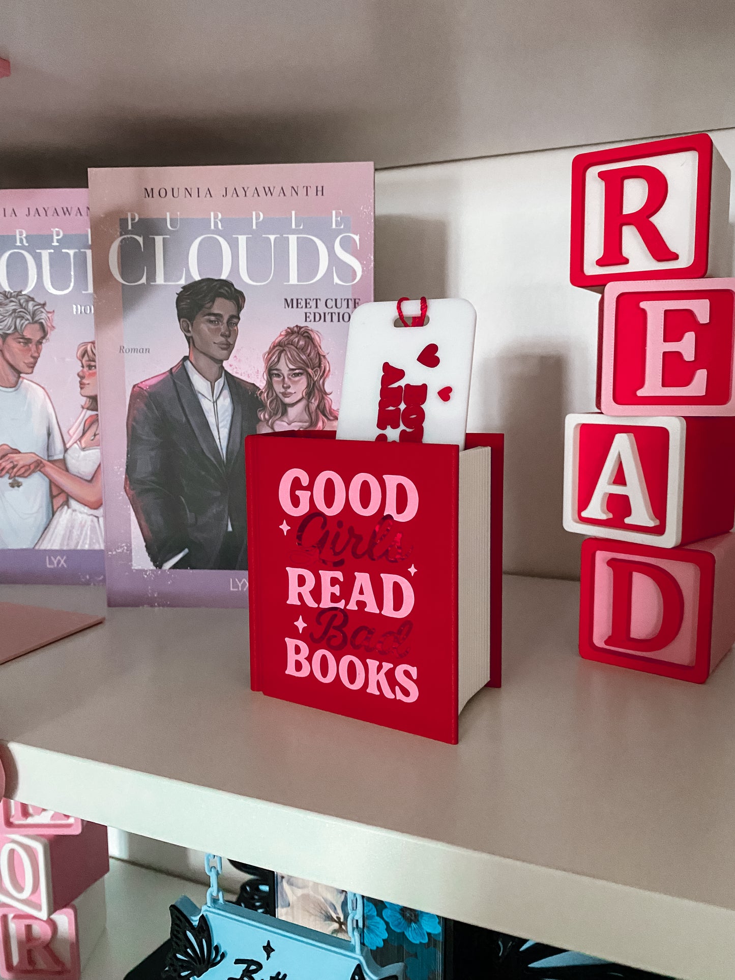 „Good Girls Read Bad Books“ Lesezeichenhalter