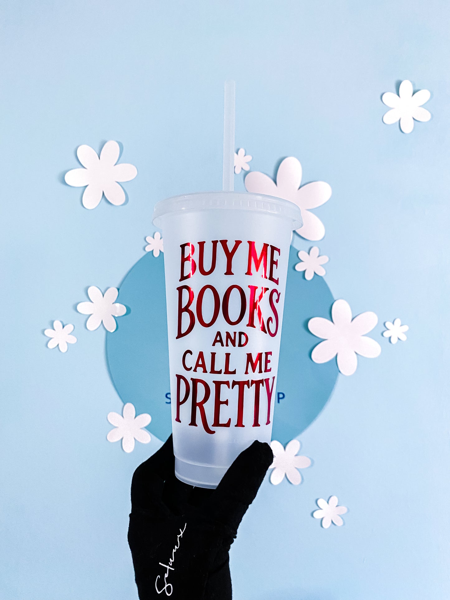 Buy Me Books And Call Me Pretty Trinkbecher
