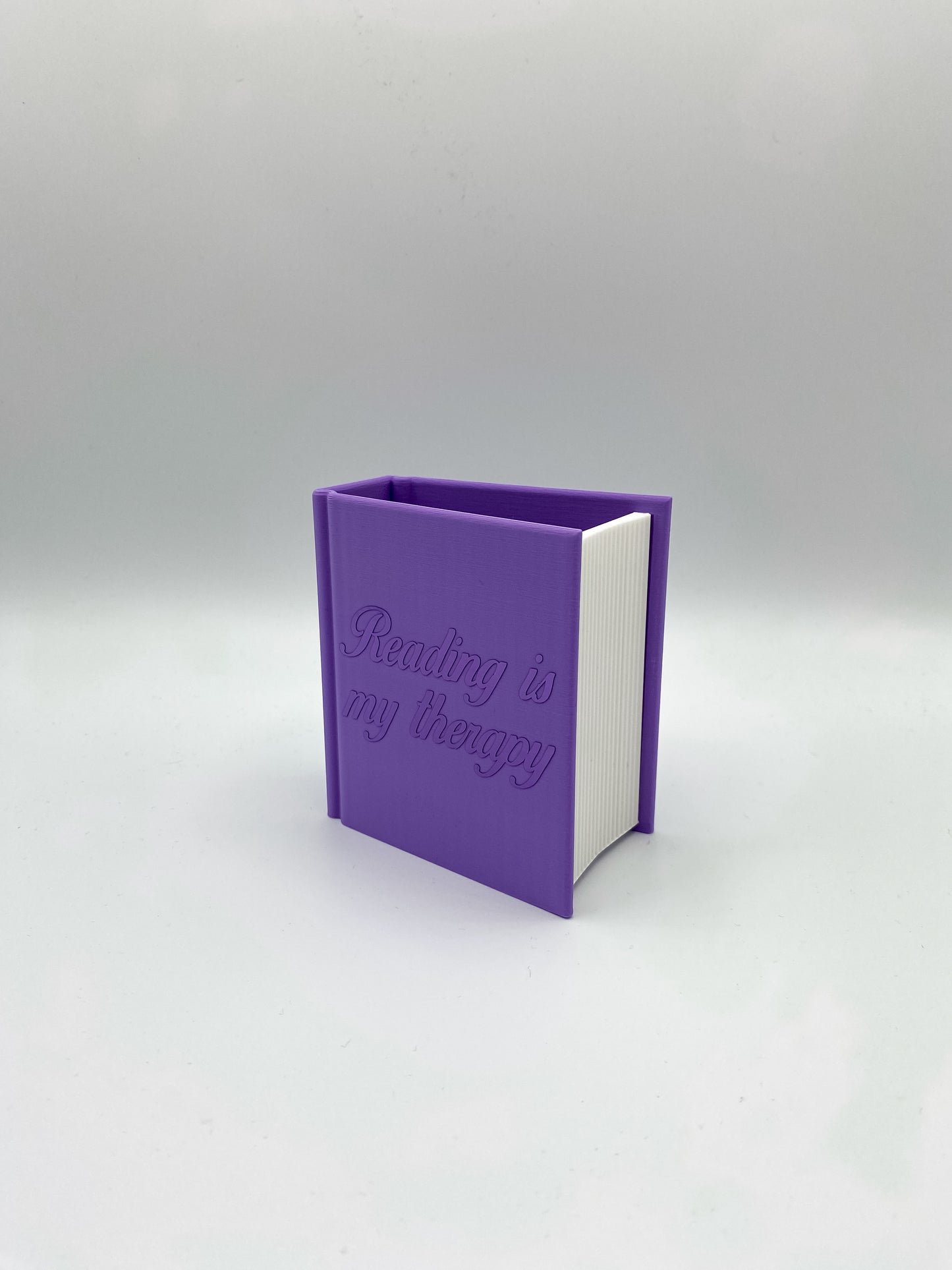 „Reading Is My Therapy“ Lesezeichenhalter