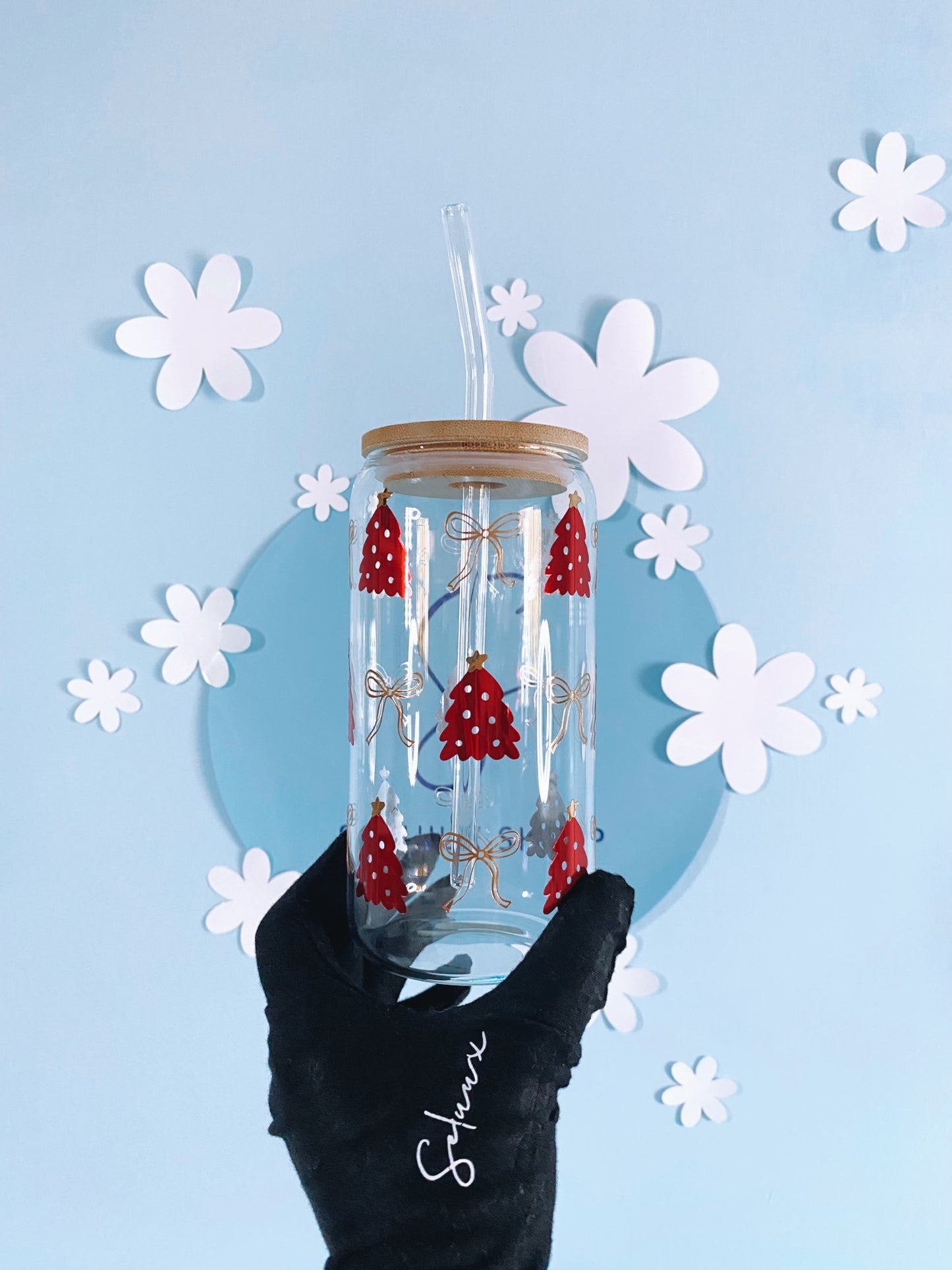 Weihnachtszauber Trinkglas