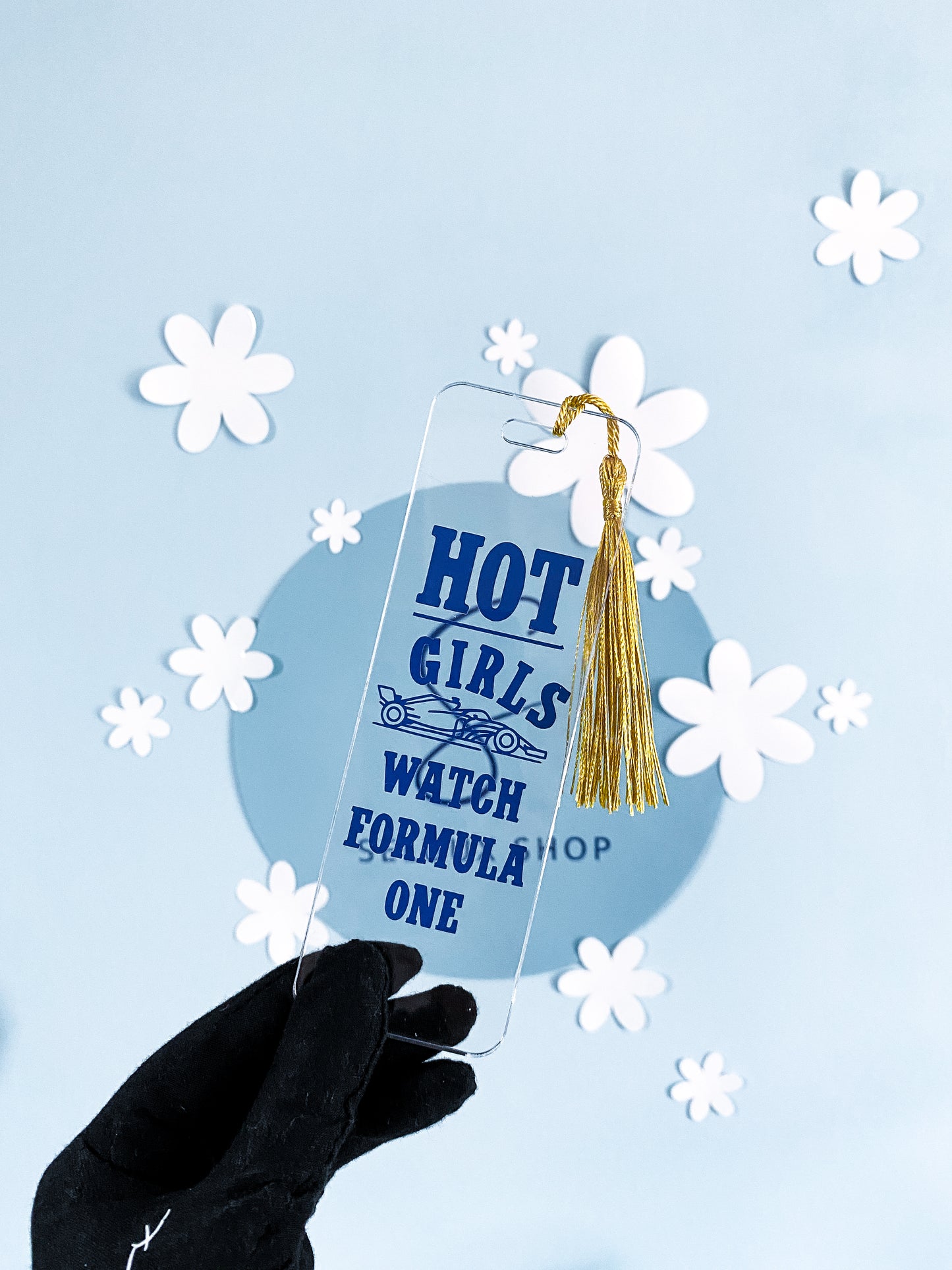 Hot Girls Watch F1 Lesezeichen - BUCHBOX SPECIAL