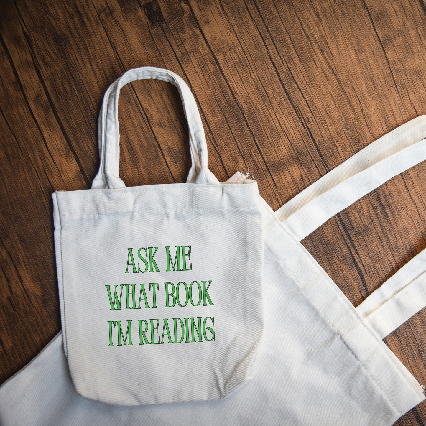 Ask Me What Book I'm Reading Buchtasche