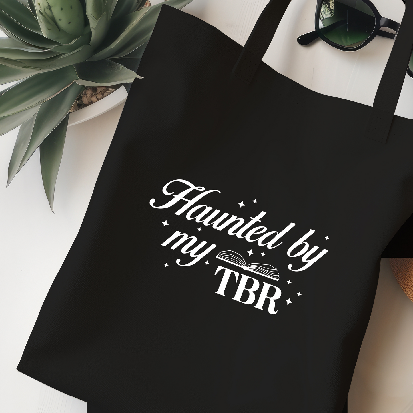 Haunted By My TBR Jutebeutel