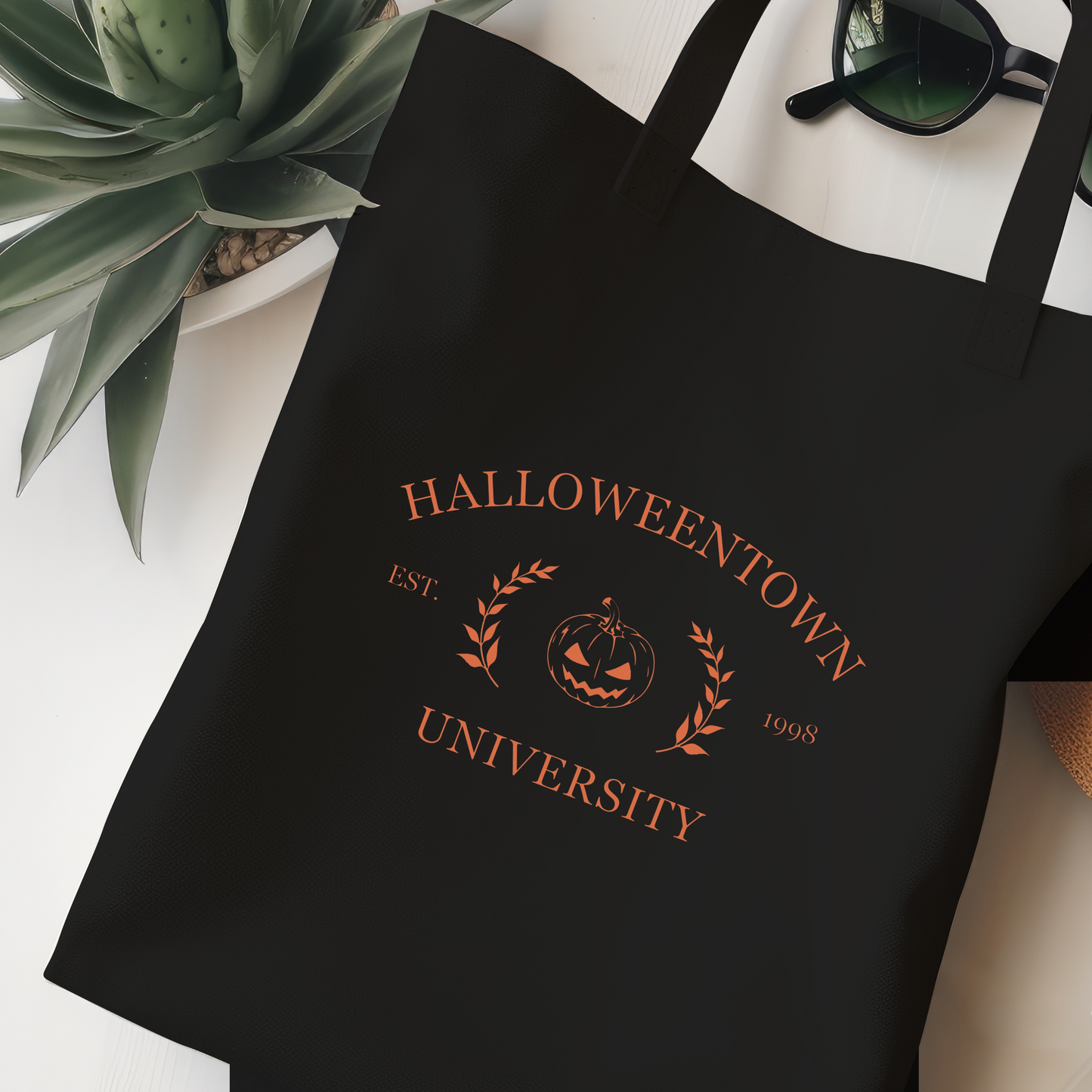Halloween University Jutebeutel