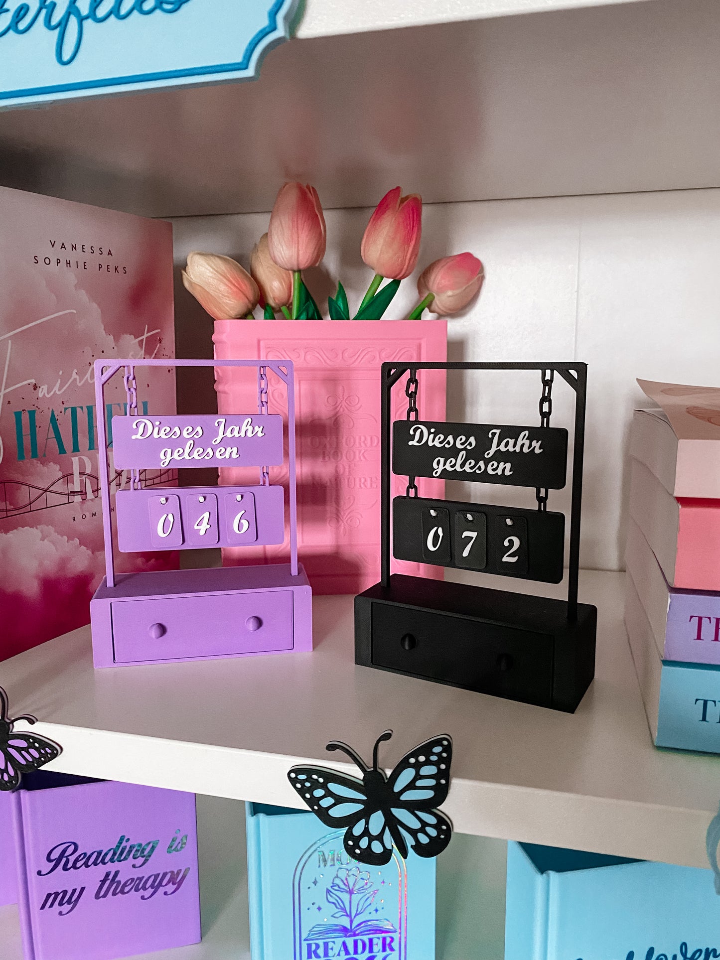 Buch Zähler „Dieses Jahr gelesen“