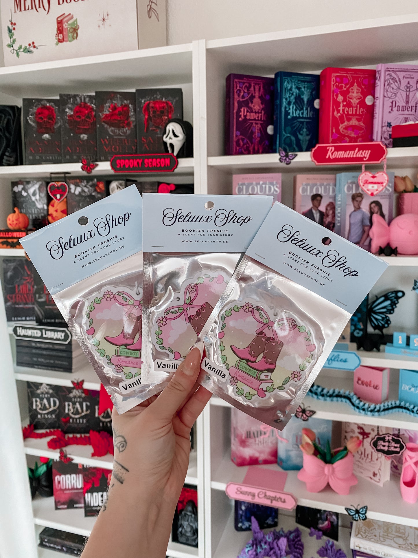 Cowboy Romance Bookish Freshie - Vanilla