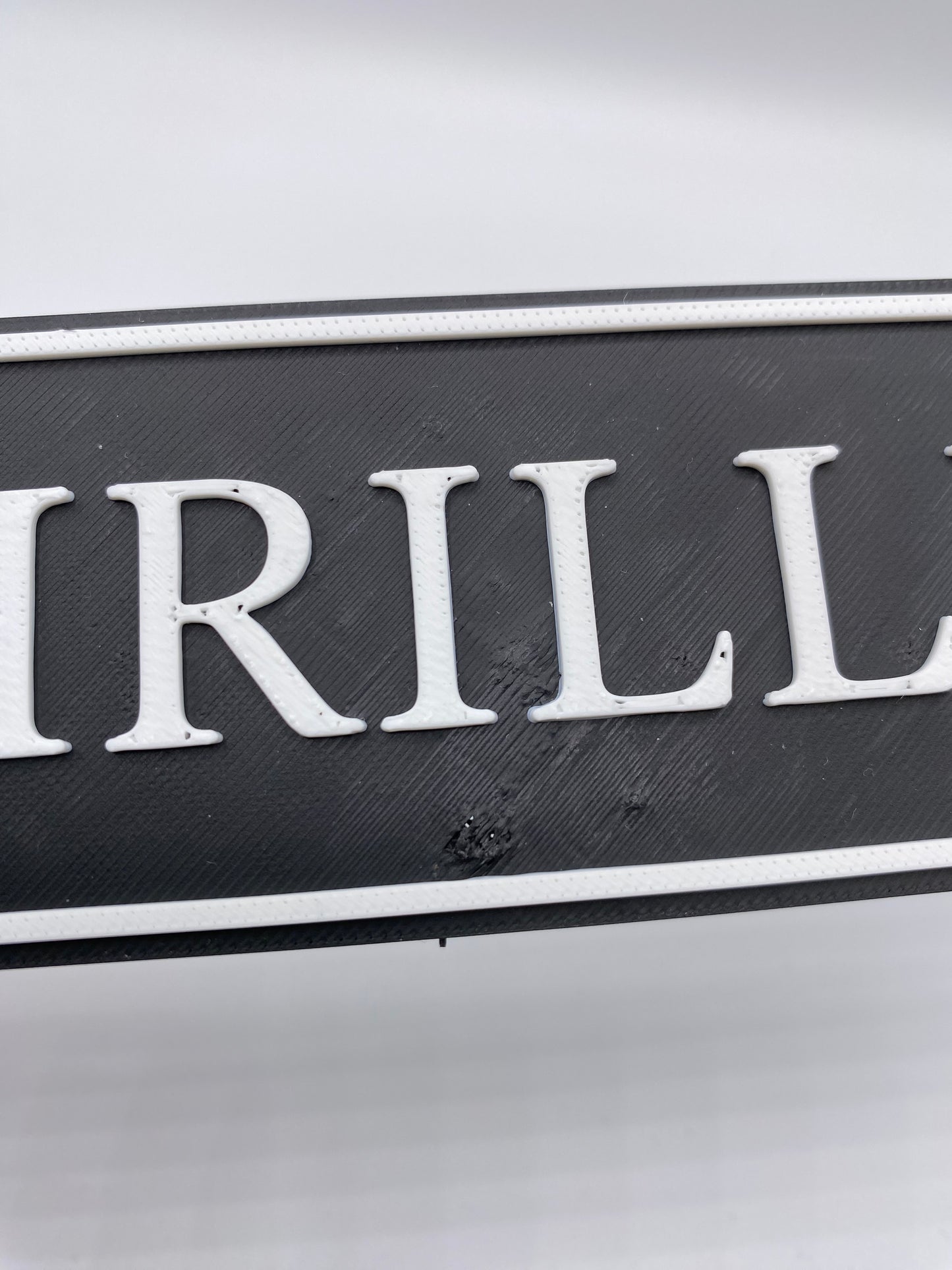 Thriller Regalschild (B-Ware)
