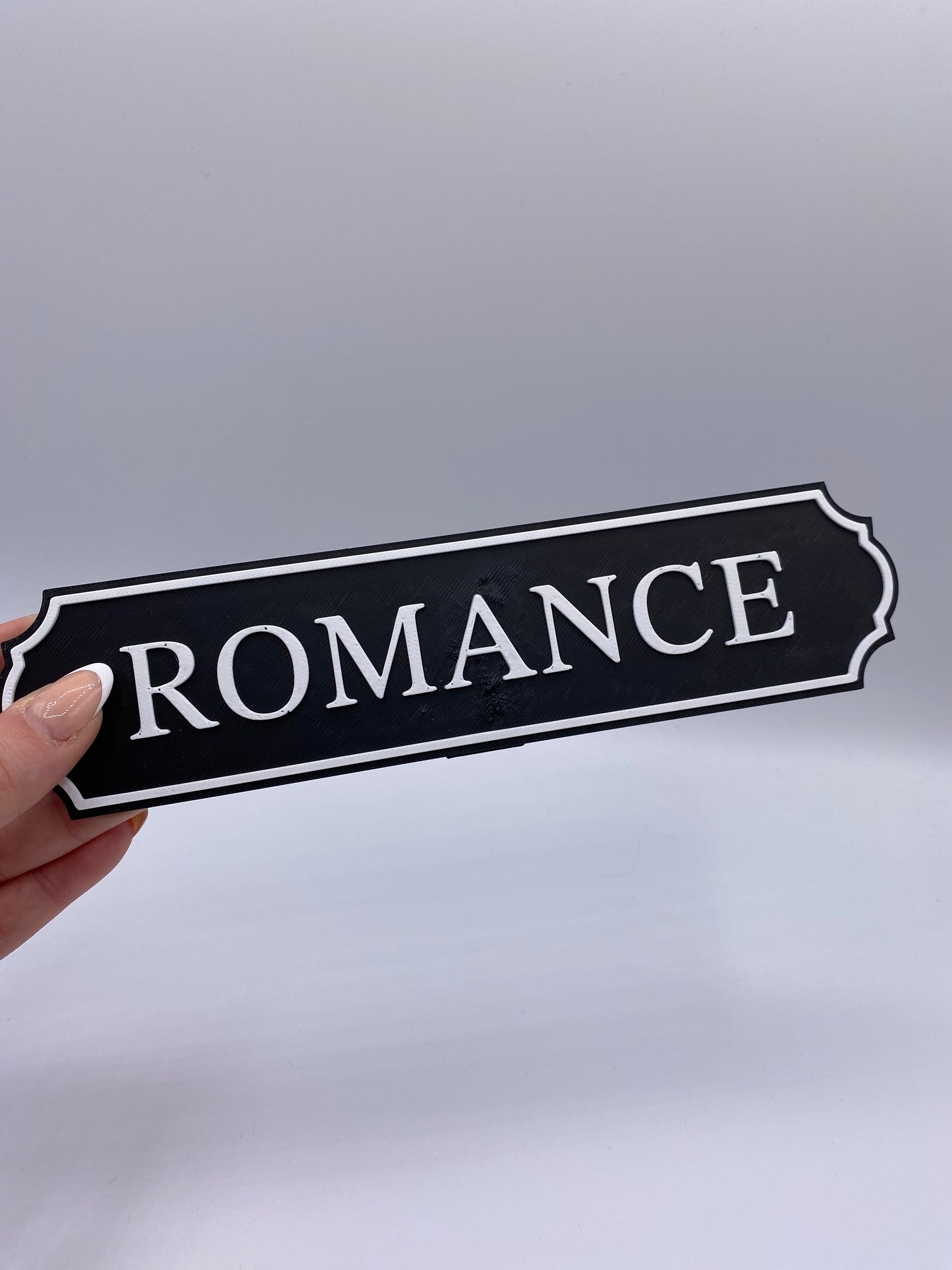 Romance Regalschild (B-Ware)