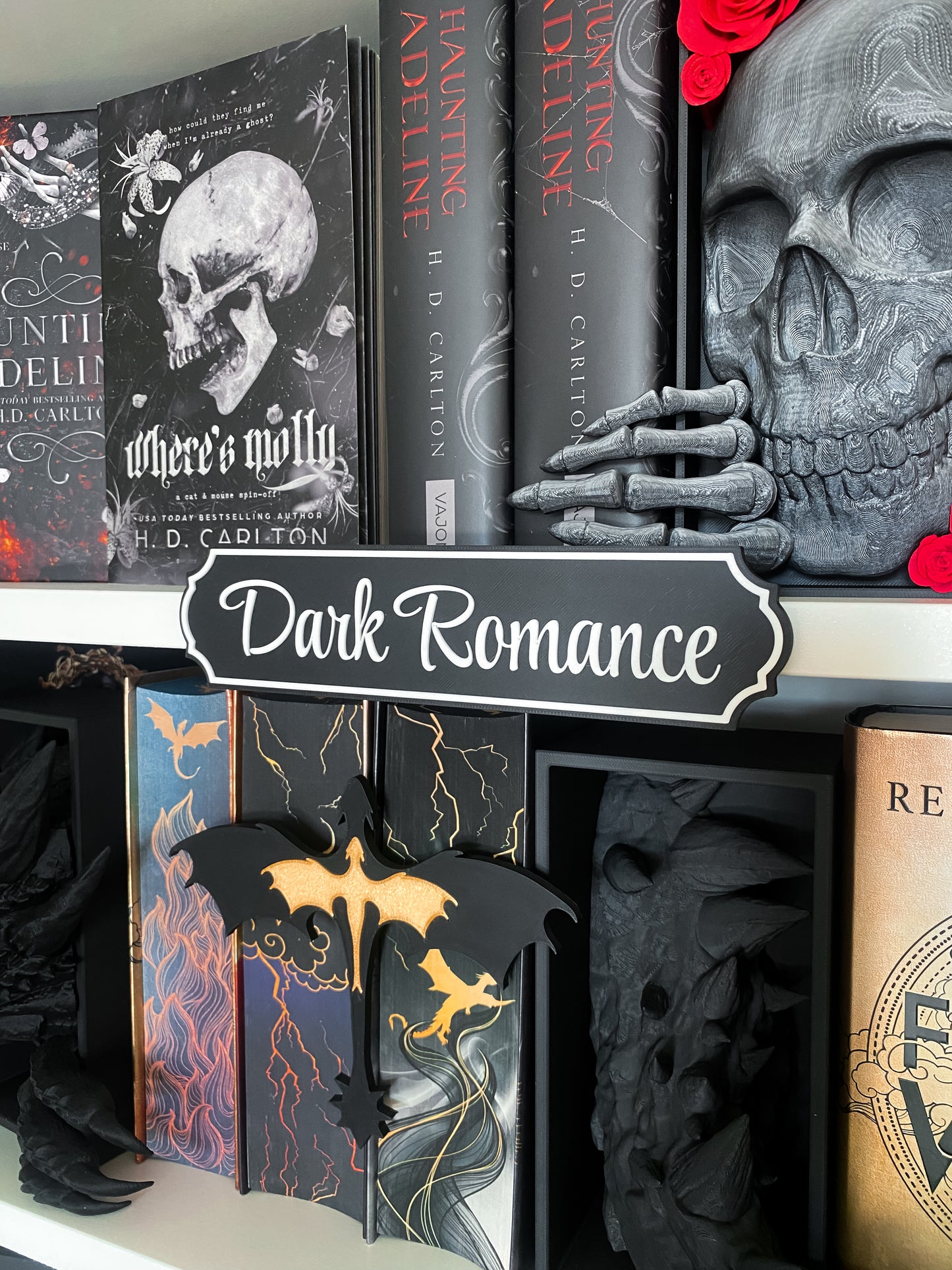 Dark Romance Regalschild