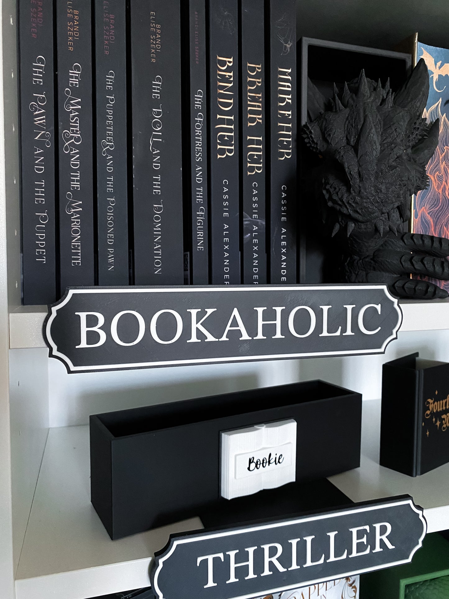 Bookaholic Regalschild BASIC