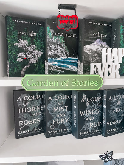 Garden Of Stories Regalschild