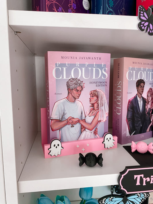 Geister Buchständer - Rosa Edition