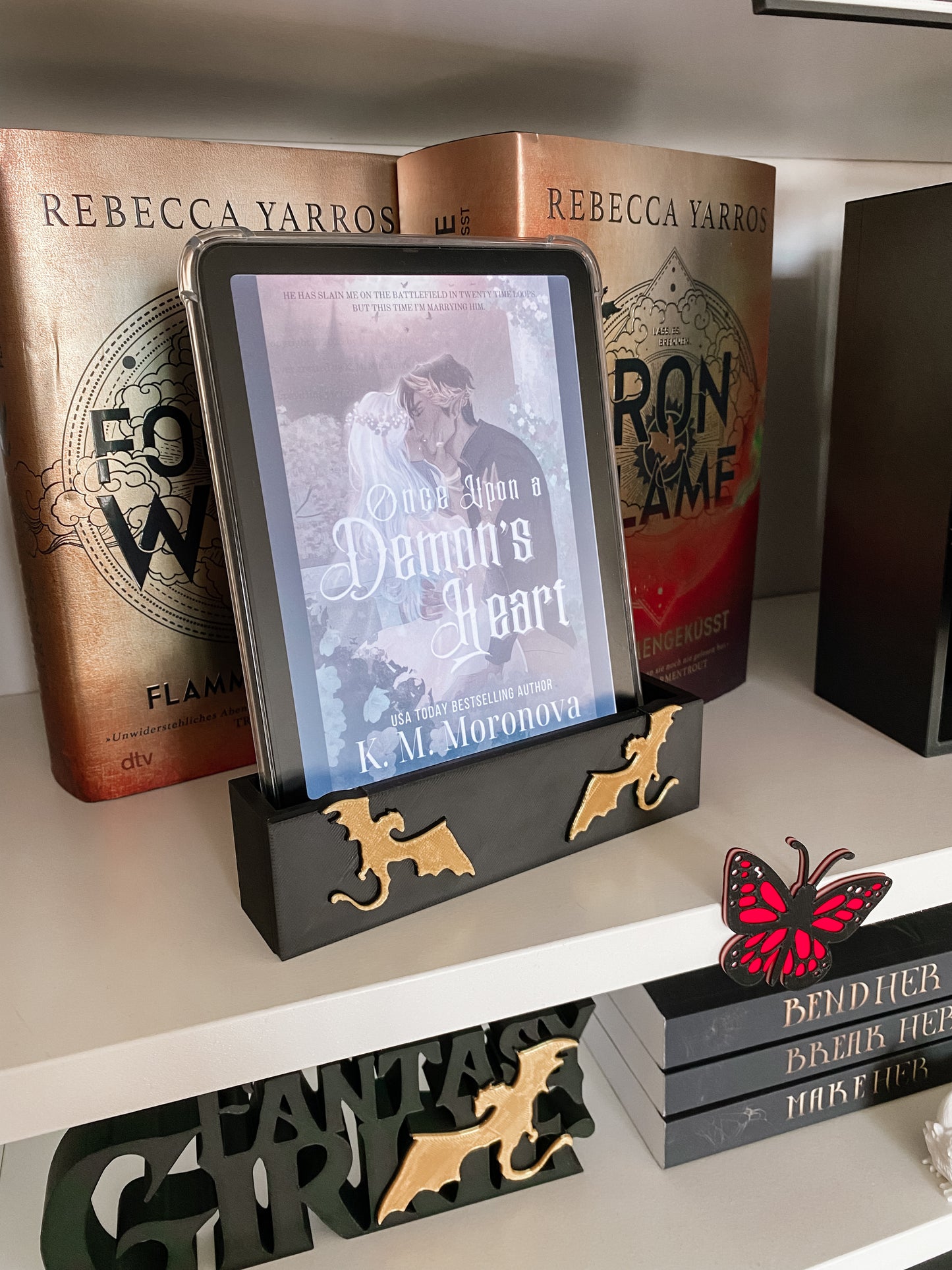 Drachen E-Reader Halter