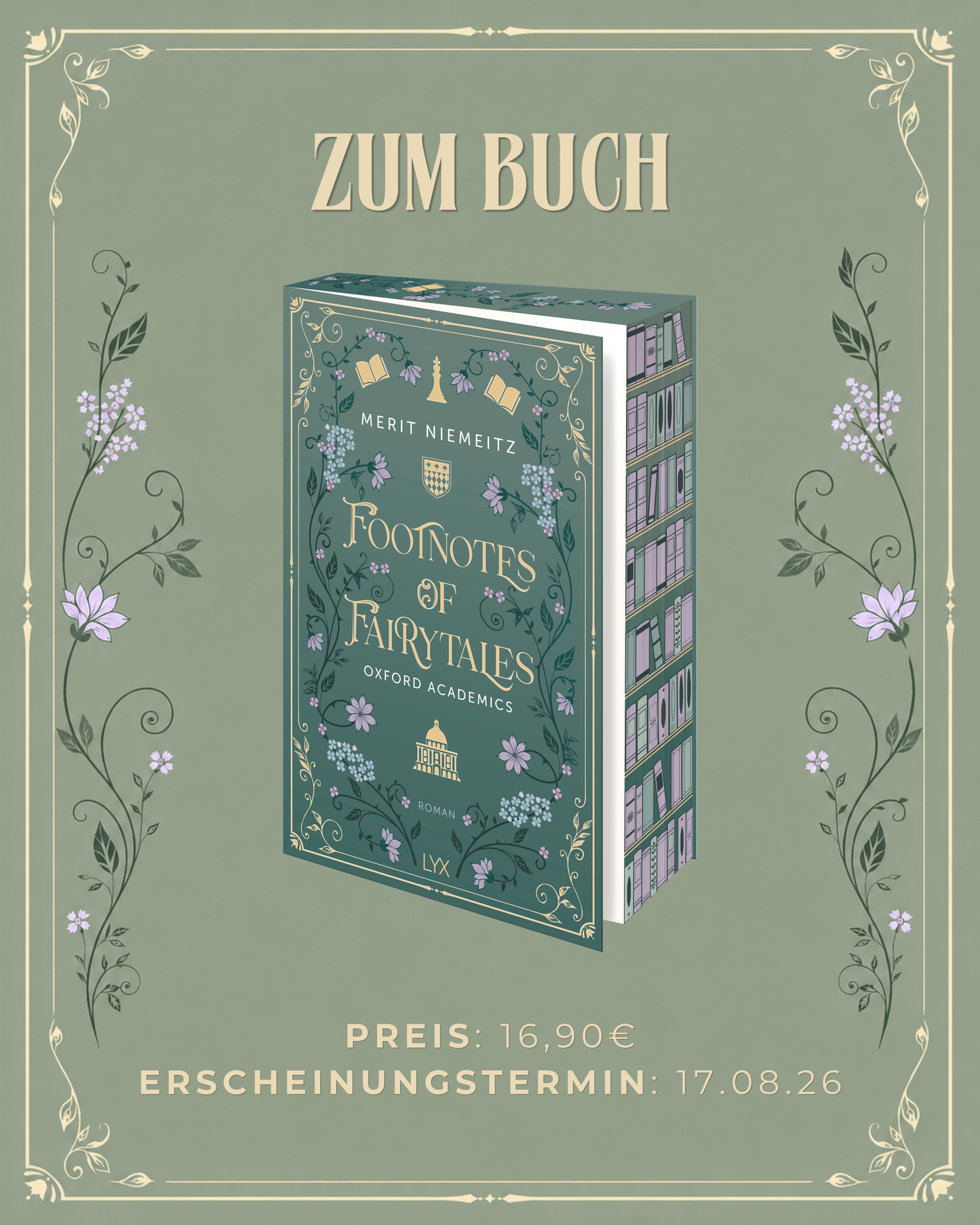 August Buchbox „Footnotes of Fairytales“ von Merit Niemeitz