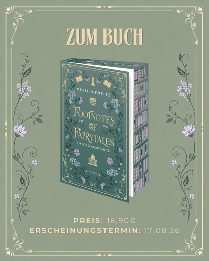 August Buchbox „Footnotes of Fairytales“ von Merit Niemeitz