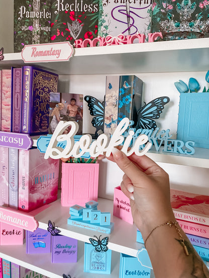 BOOKIE Schriftaufsteller