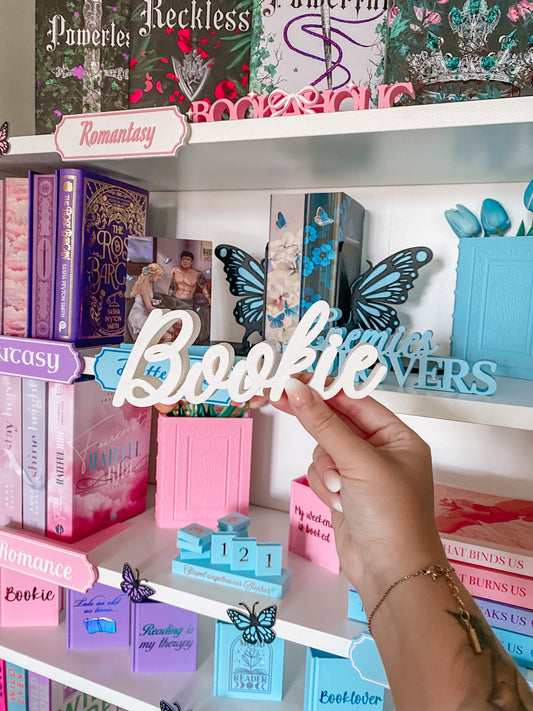 BOOKIE Schriftaufsteller BW