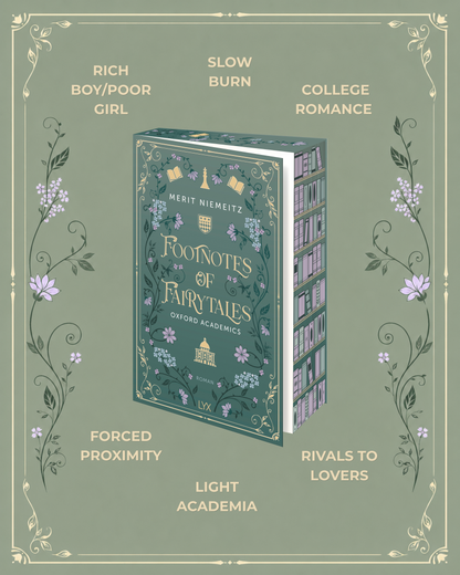 August Buchbox „Footnotes of Fairytales“ von Merit Niemeitz