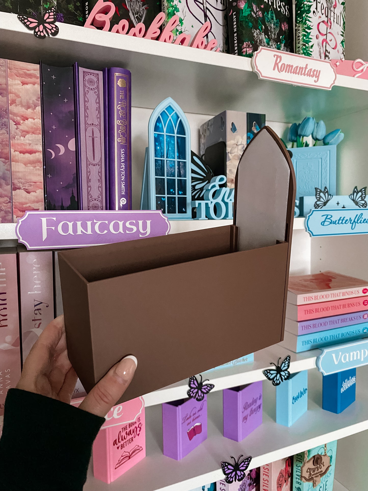 Fensterrahmen mit Aufbewahrung