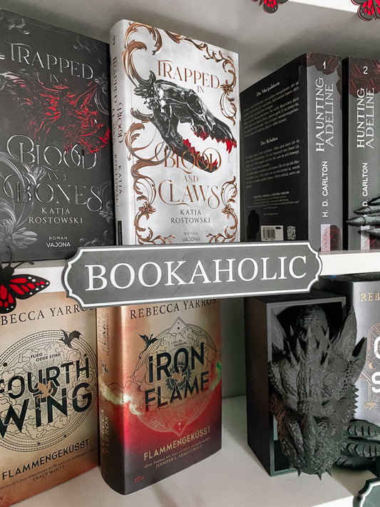 Bookaholic Regalschild BASIC