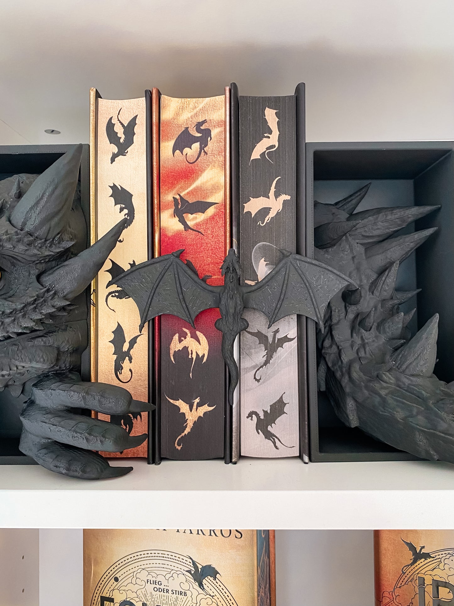 Drachen Buchdeko