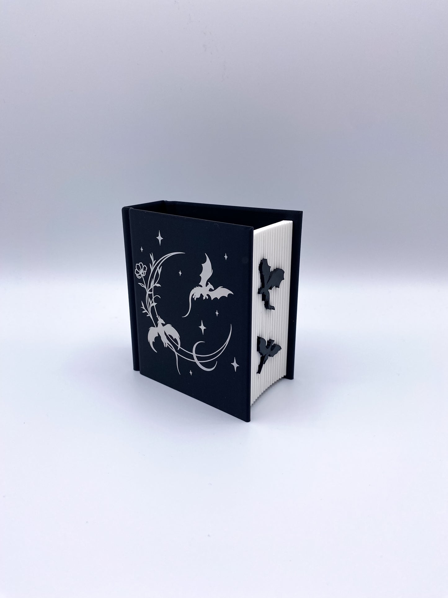 „Fantasy Drachen“ Lesezeichenhalter mit Farbschnitt - BUCHBOX SPECIAL