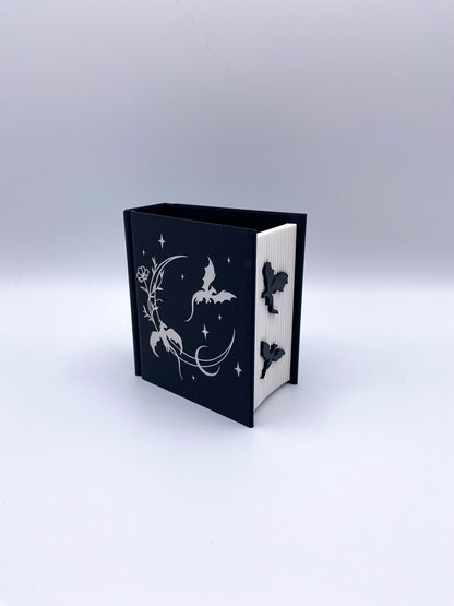 „Fantasy Drachen“ Lesezeichenhalter mit Farbschnitt - BUCHBOX SPECIAL