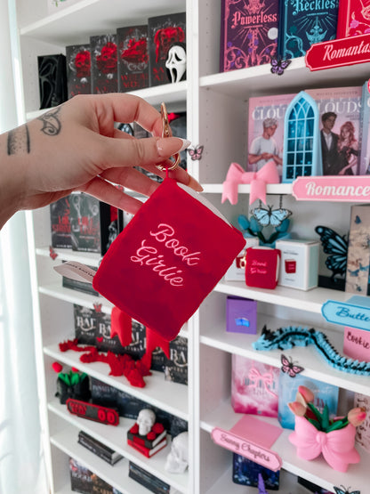 „Book Girlie“ Bag Charm