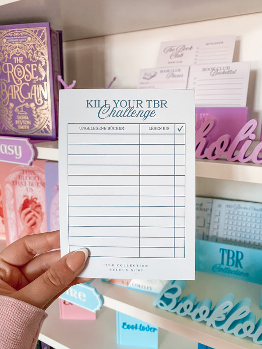 TBR COLLECTION - Kill Your TBR Challenge Block A6