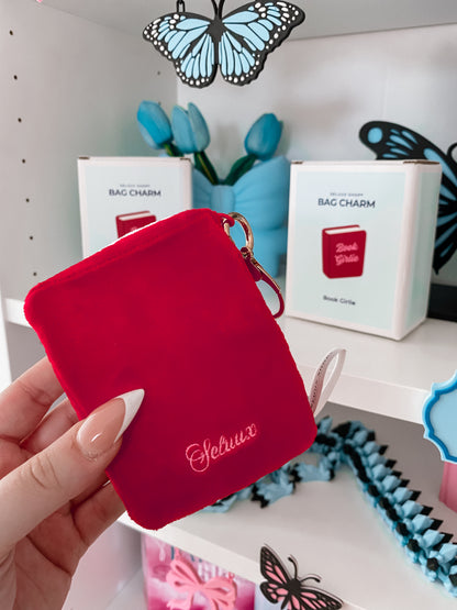 „Book Girlie“ Bag Charm