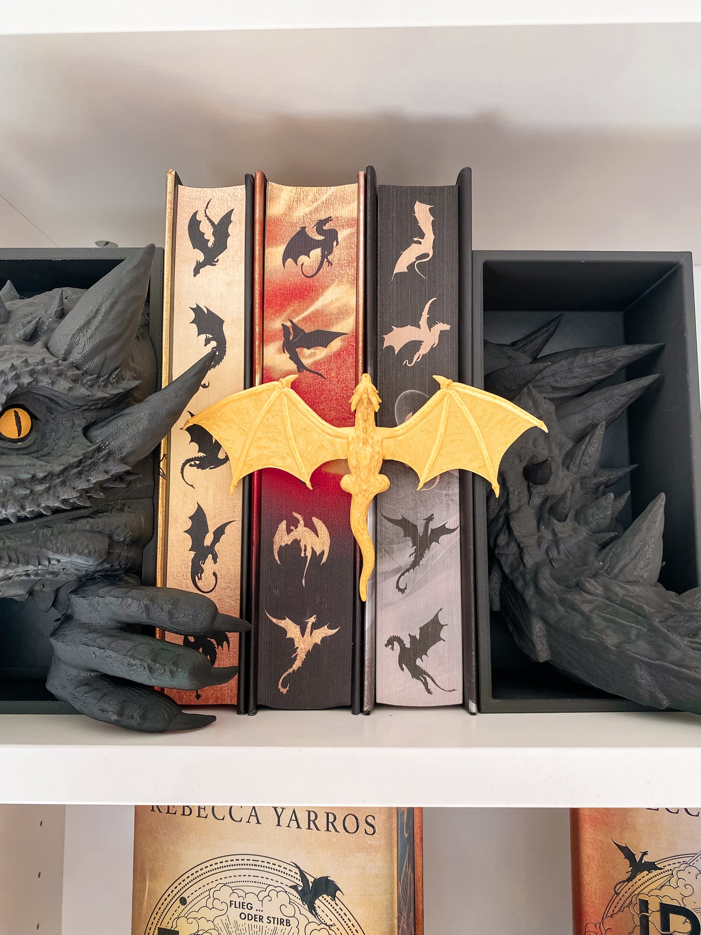 Drachen Buchdeko
