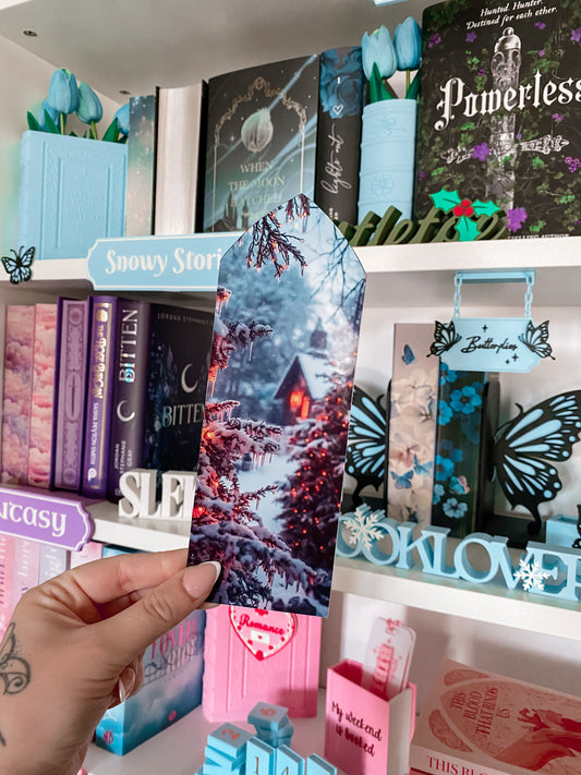 Regalfenster Motiv “Winter Wunderland”