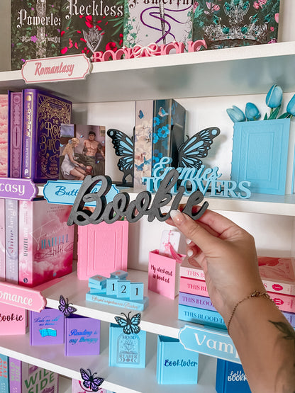 BOOKIE Schriftaufsteller