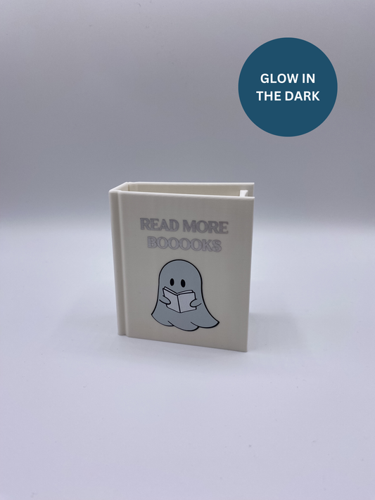 „Read More Booooks“ Lesezeichenhalter - Glow In The Dark