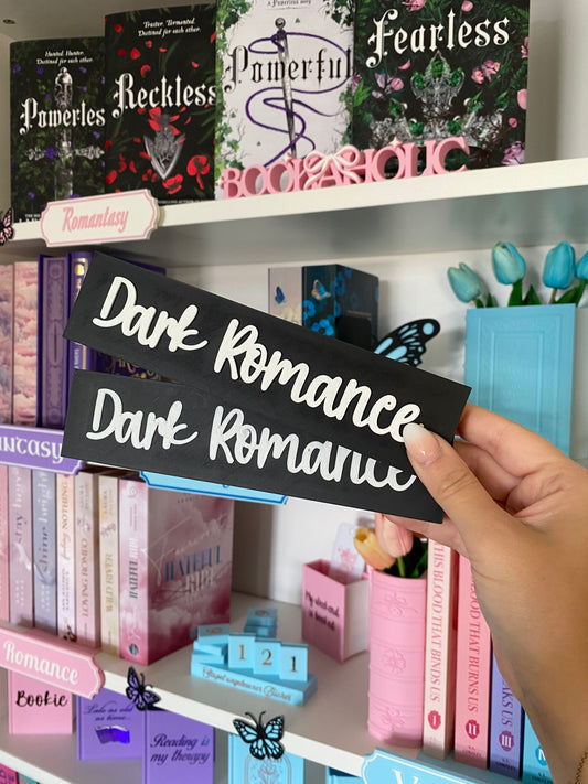 SECOND CHANCE - „Dark Romance“ Schild