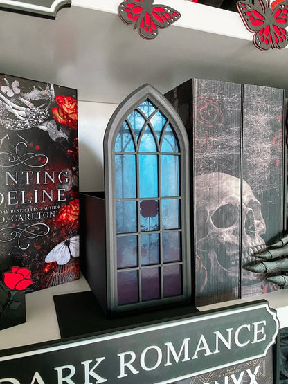 Regalfenster-Motiv “Rose”