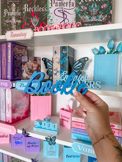 BOOKIE Schriftaufsteller