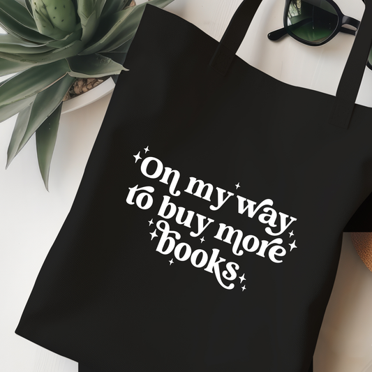 Buy More Books Jutebeutel