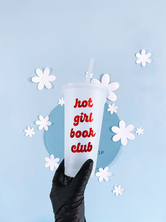 Hot Girl Book Club Trinkbecher